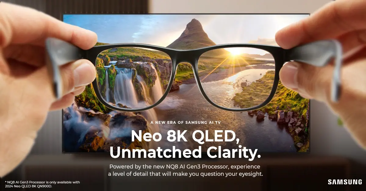 Samsung TV advertisement variation 3