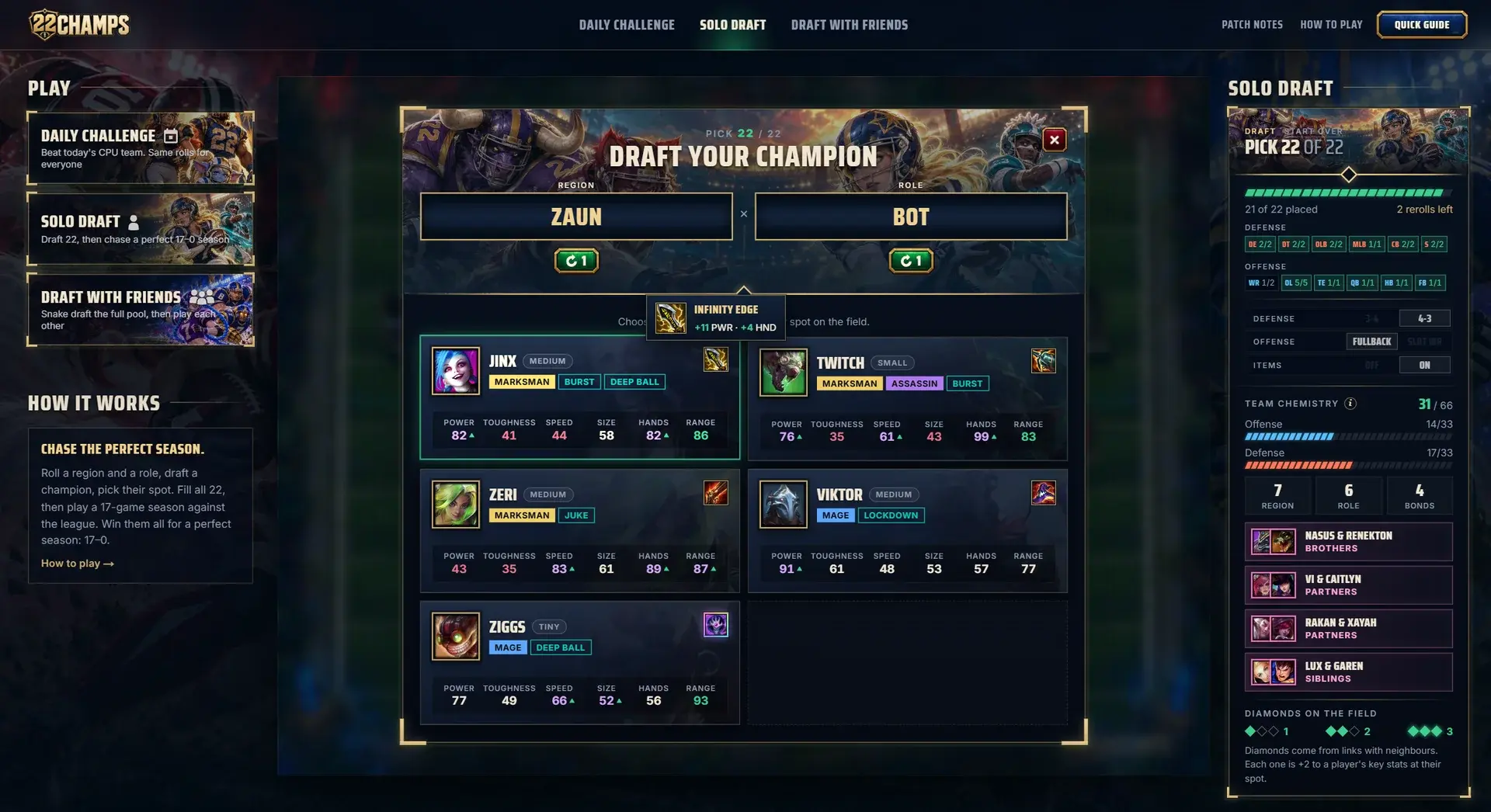 22CHAMPS screenshot 4