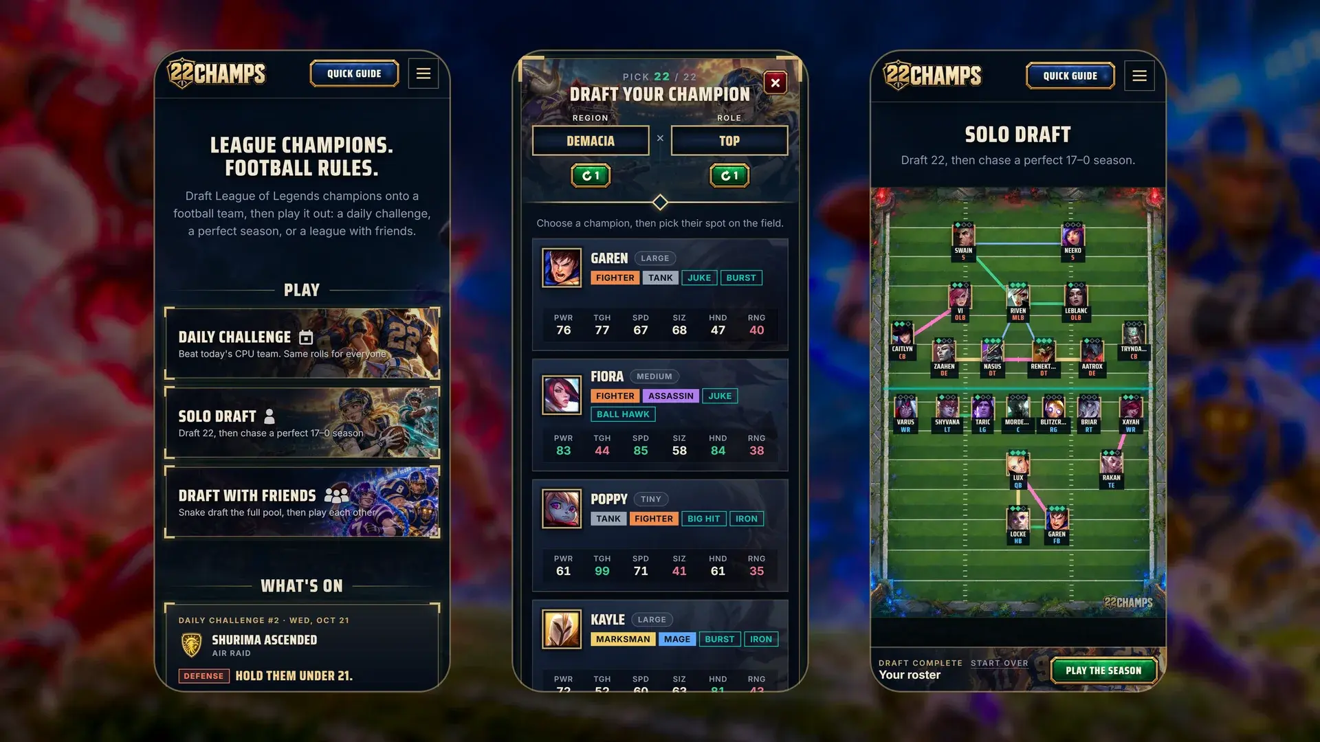 22CHAMPS screenshot 13