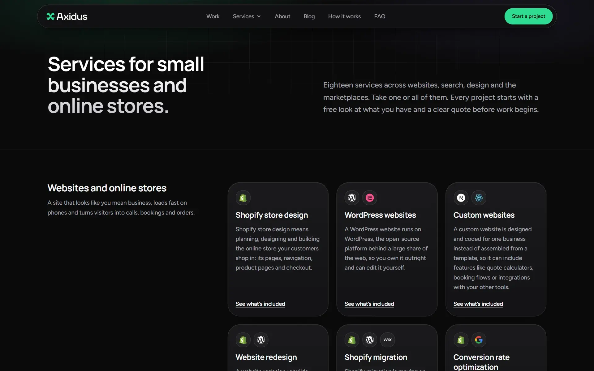 Axidus screenshot 1