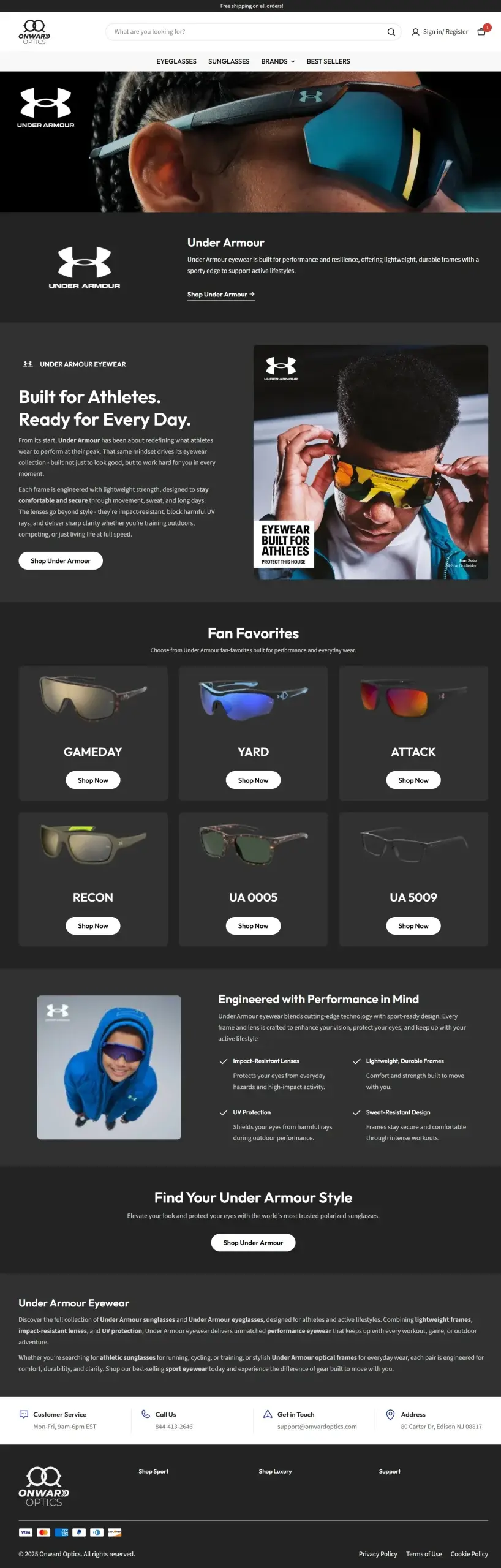 Onward Optics screenshot 1