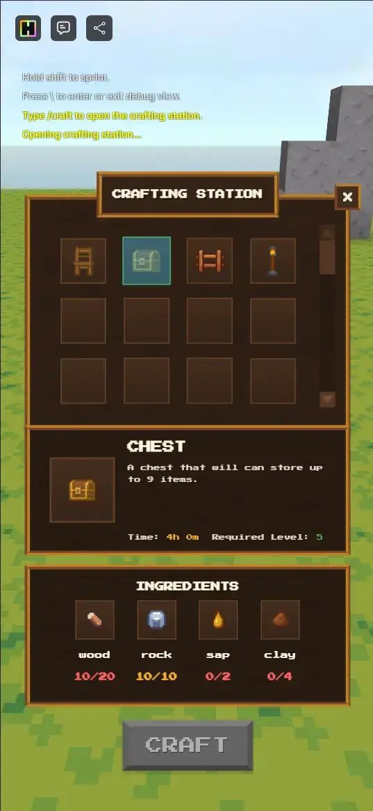 SkyGarden GUI Redesign screenshot 2