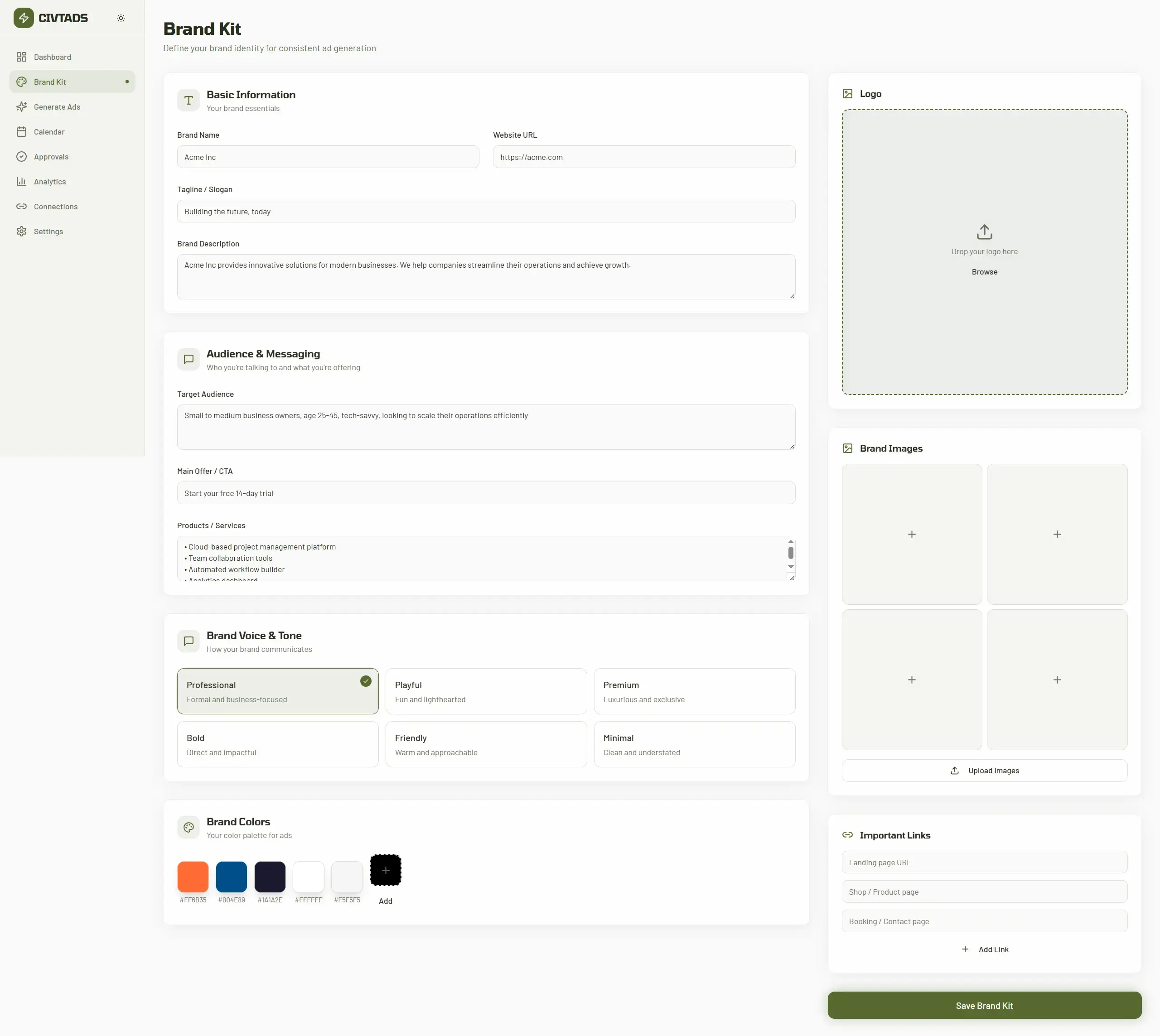 Social Ads Generator screenshot 2