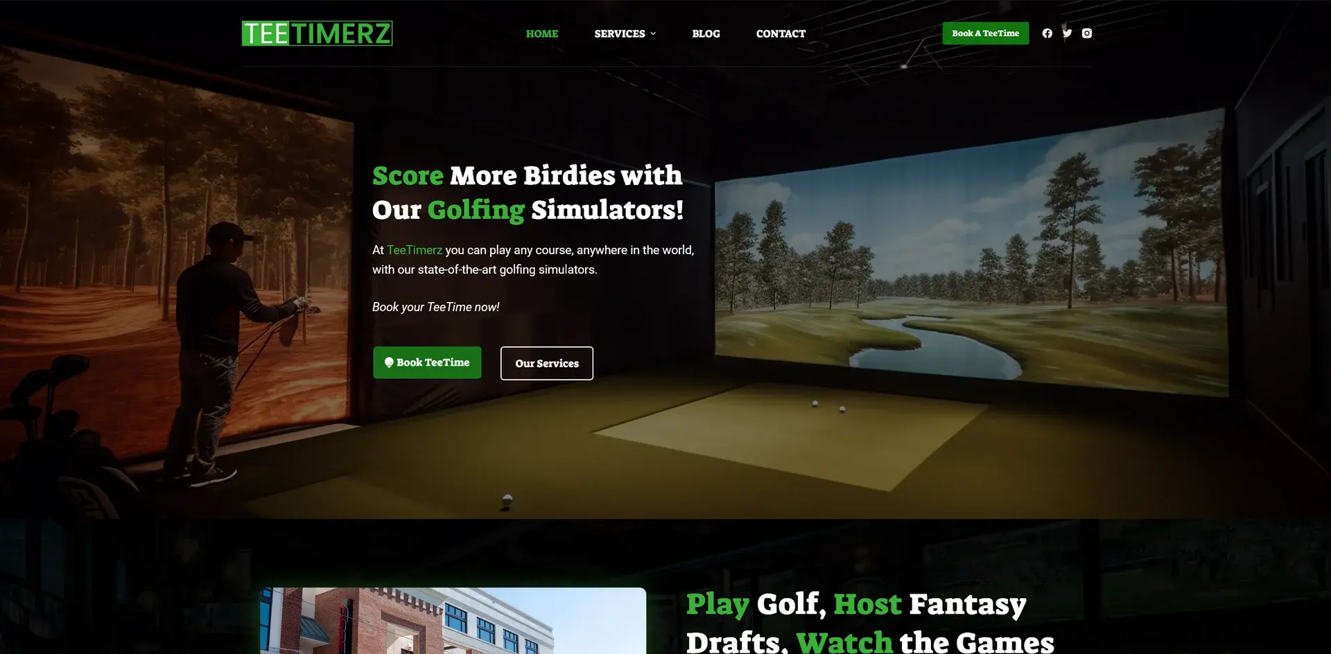 TeeTimerz screenshot 1