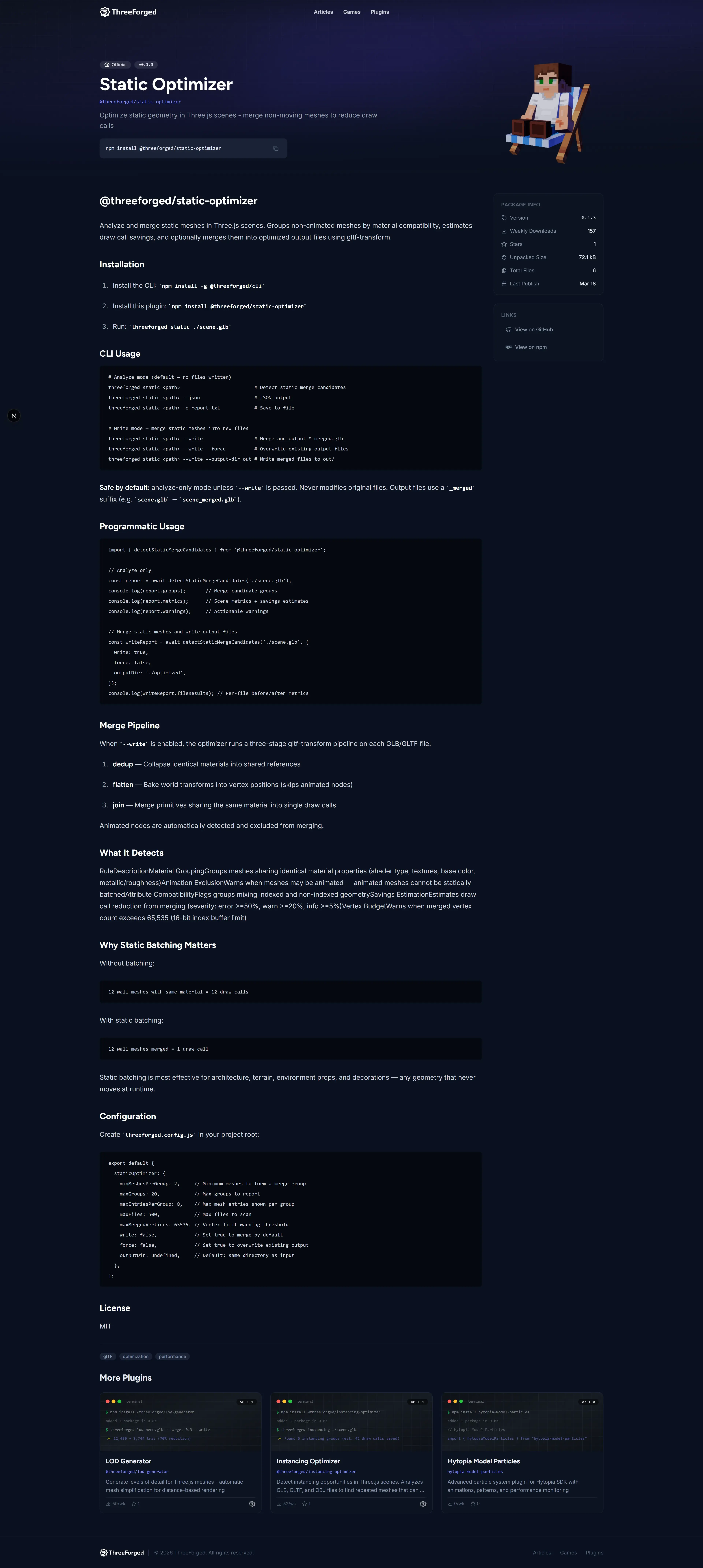 ThreeForged screenshot 4